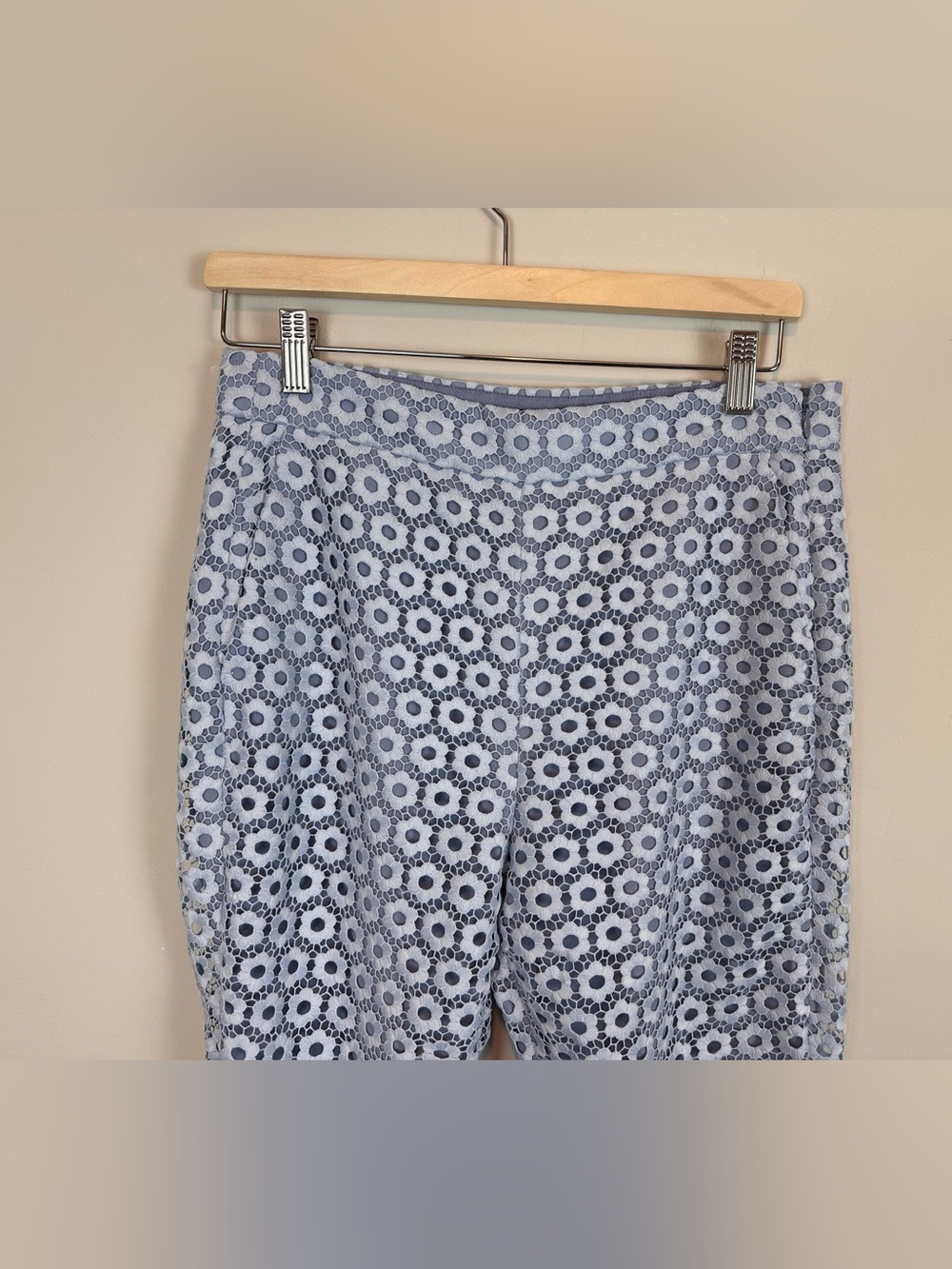 J. CREW Daisylace Pants in Faded Peri Size  8 - Picture 14 of 15